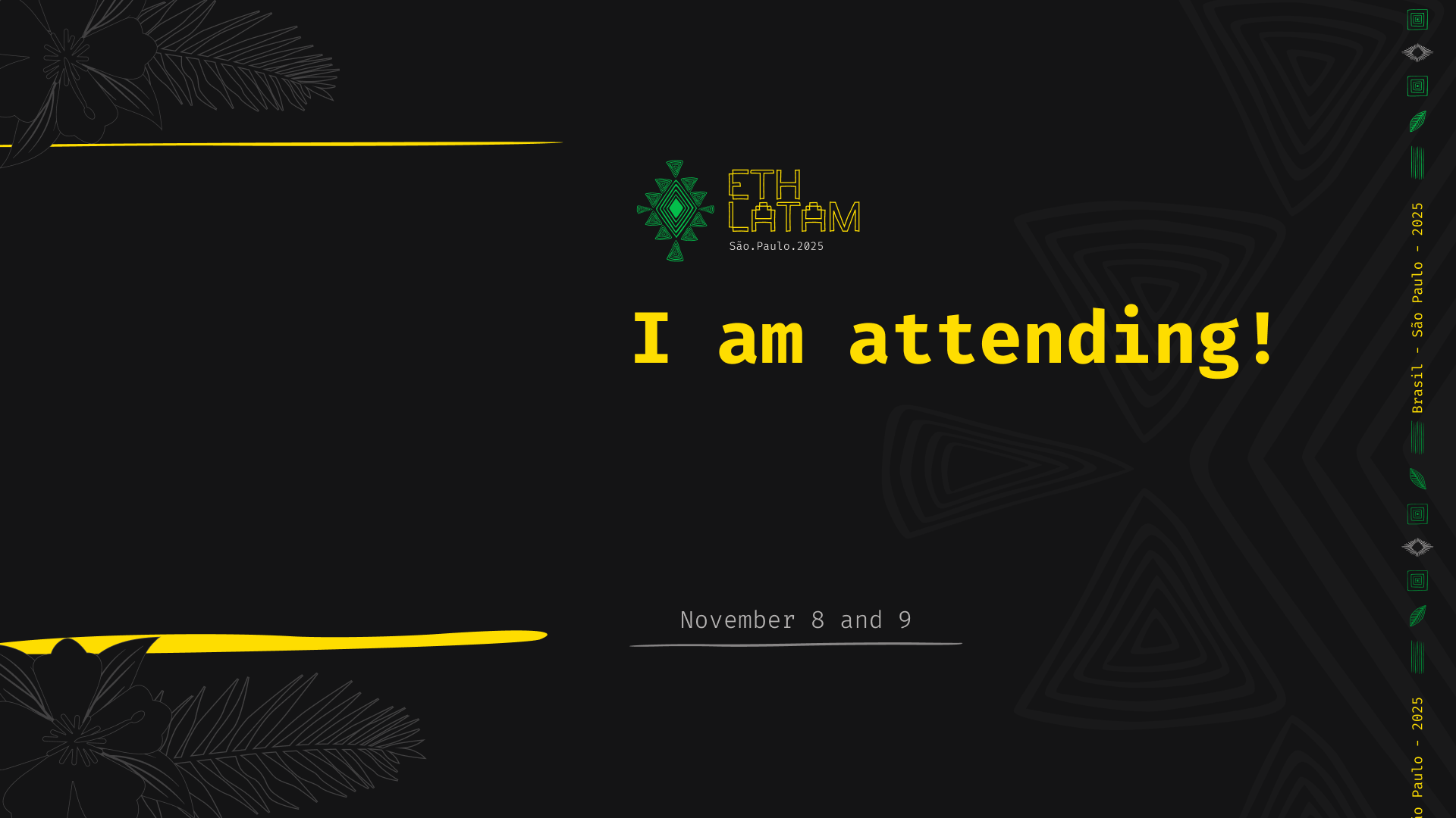I am Attending